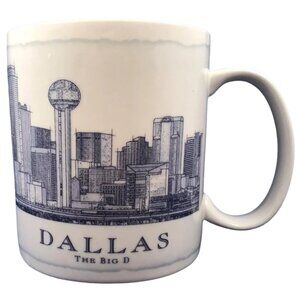 Starbucks Coffee Mug DALLAS THE BIG D Architecture Series 2006 Collectible X-Lg
